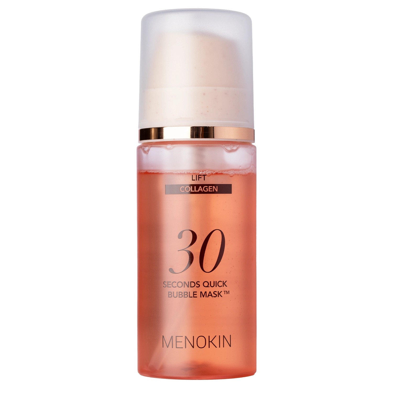 Menokin 30 Seconds Quick Bubble Mask Lift - Mască de față tonifiantă sub formă de spumă, 95 ml