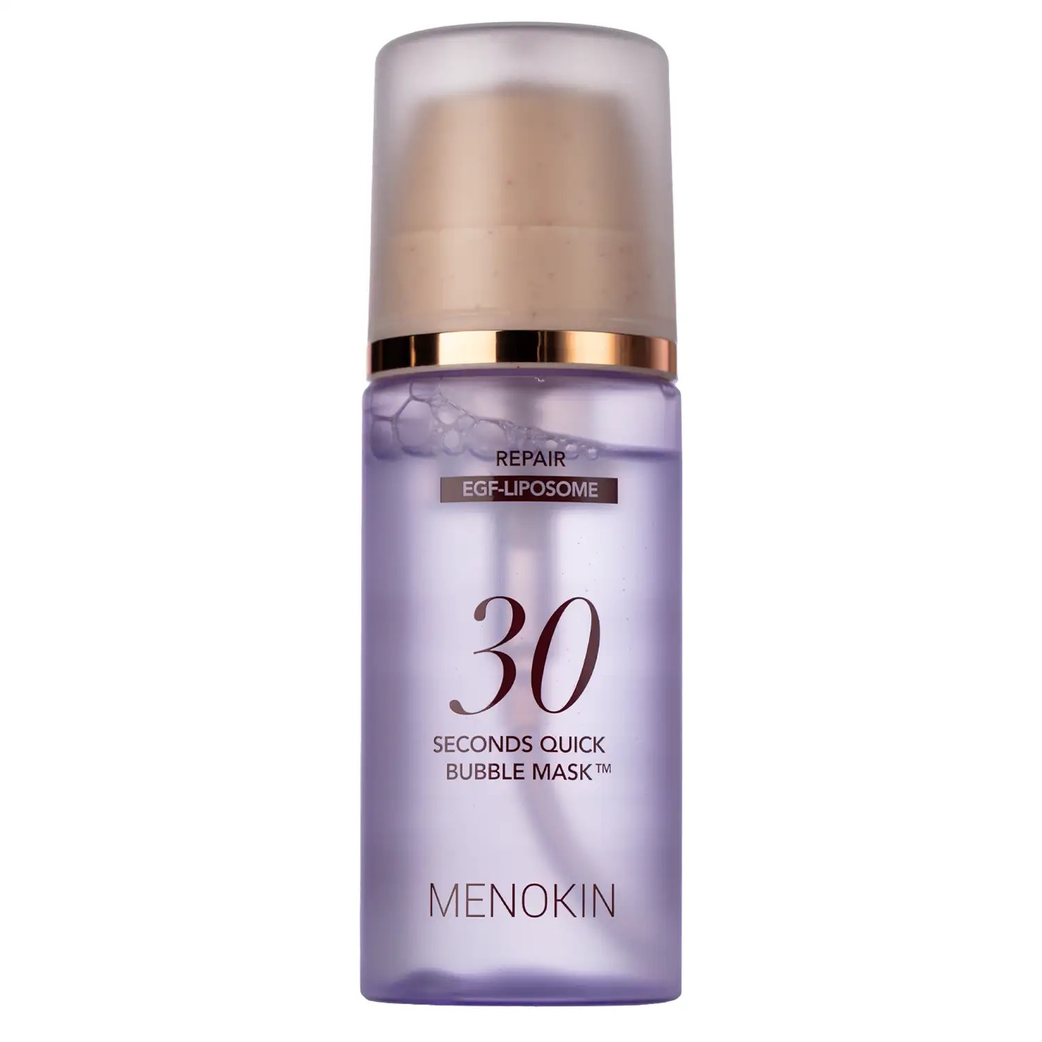 Menokin 30 Seconds Quick Bubble Mask Repair - Mască reparatoare pentru față sub formă de spumă, 95 ml