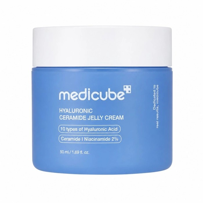 Medicube Hyaluronic Ceramide Jelly Cream - Cremă-gel puternic hidratantă pentru față, 50 ml