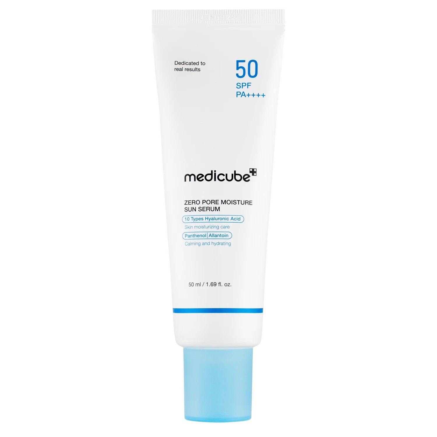 Medicube Zero Pore Moisture Sun Serum - Ser hidratant pentru față cu filtru SPF50 PA++++, 50 ml