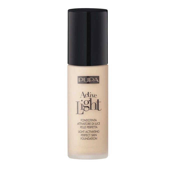 Pupa Milano Active Light Fond de ten iluminator cu filtru SPF10 010