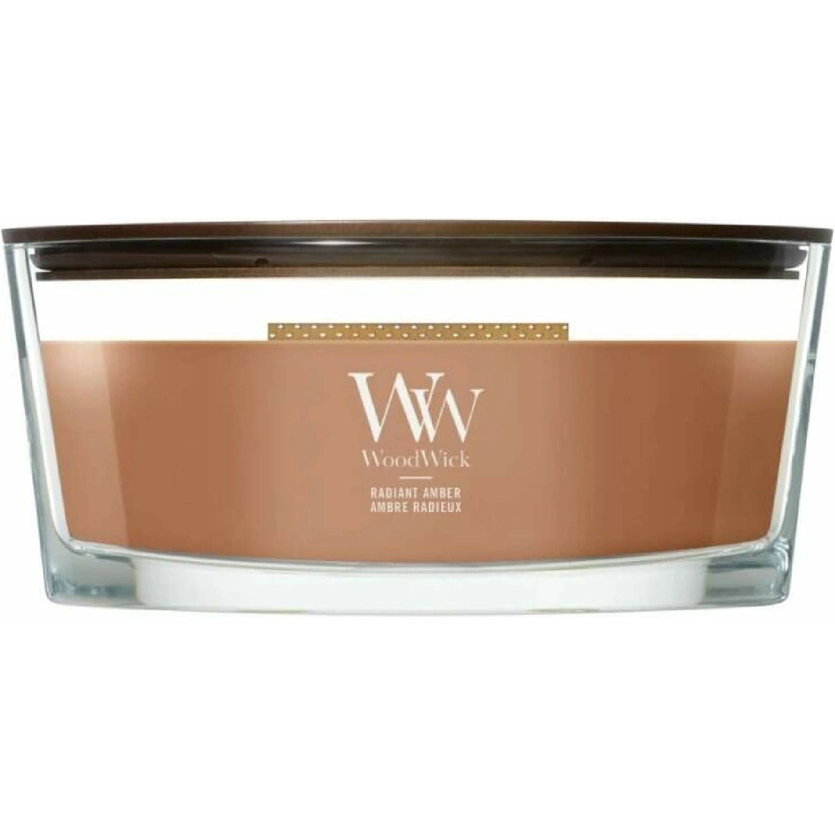 WoodWick Lumânare Elipsa Radiant Amber