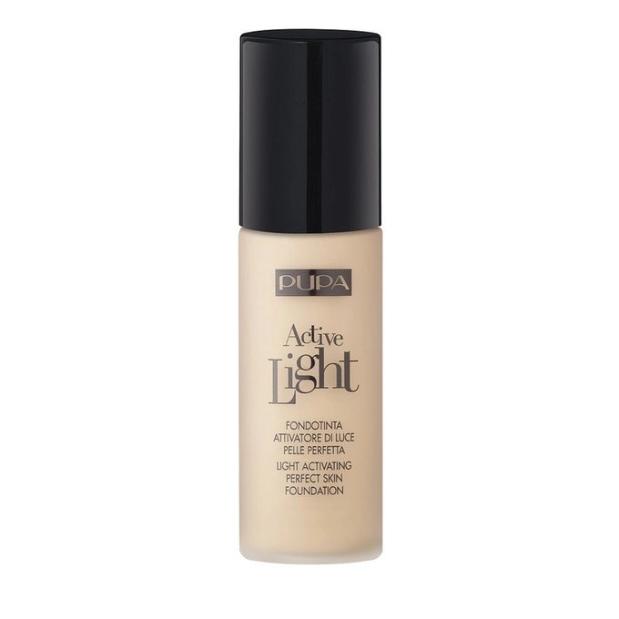 Pupa Milano Active Light Fond de ten iluminator cu filtru SPF10 011