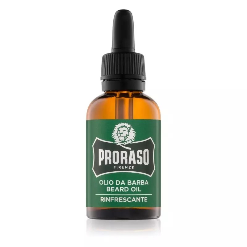 Proraso Green Ulei pentru barbă cu mentol și eucalipt 30 ml