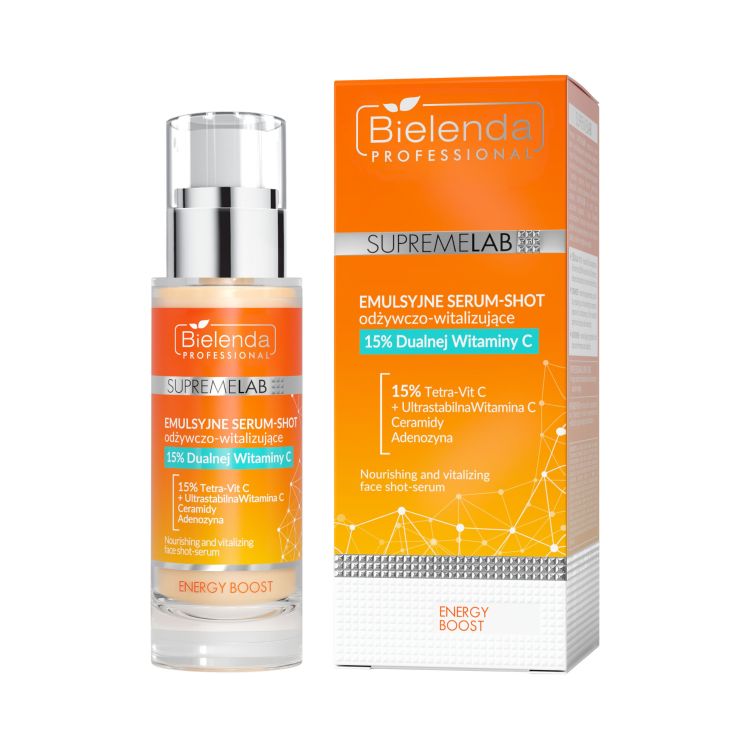 Bielenda Professional Supremelab Ser emulsionat nutritiv și revitalizant 30 ml