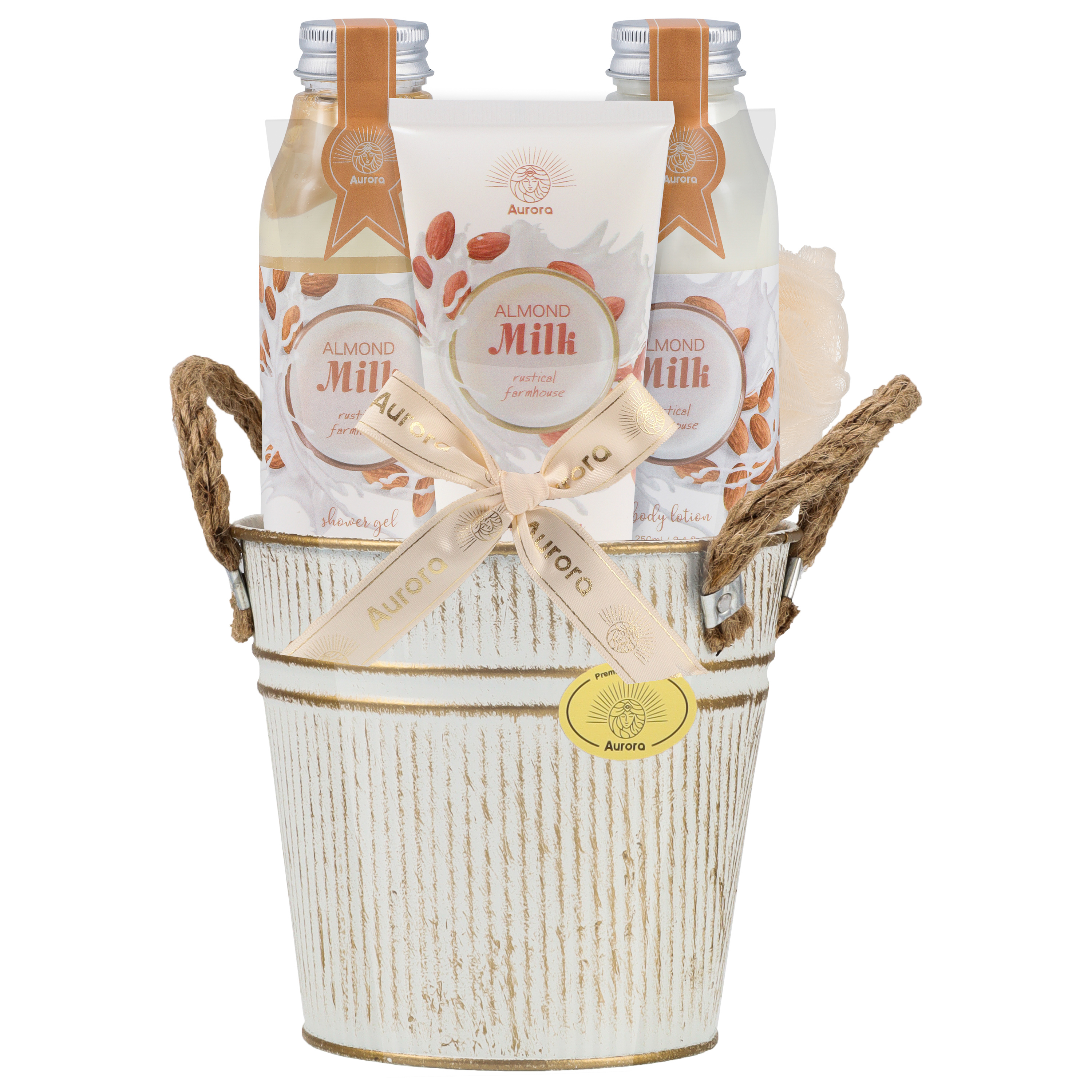 Aurora Set de produse cosmetice pentru baie și îngrijirea corpului Almond Milk