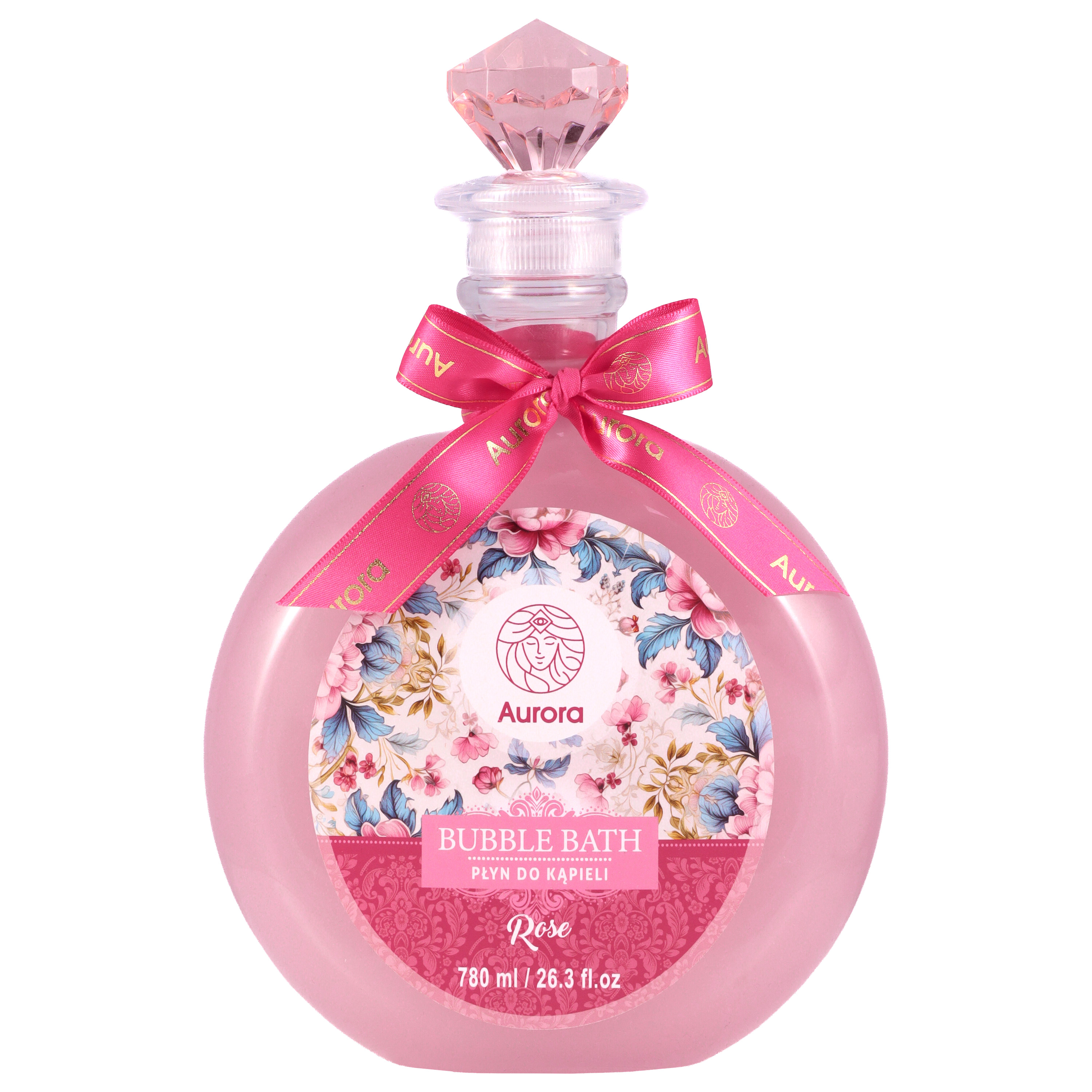 Aurora Lichid de baie cu aromă de trandafir 780 ml