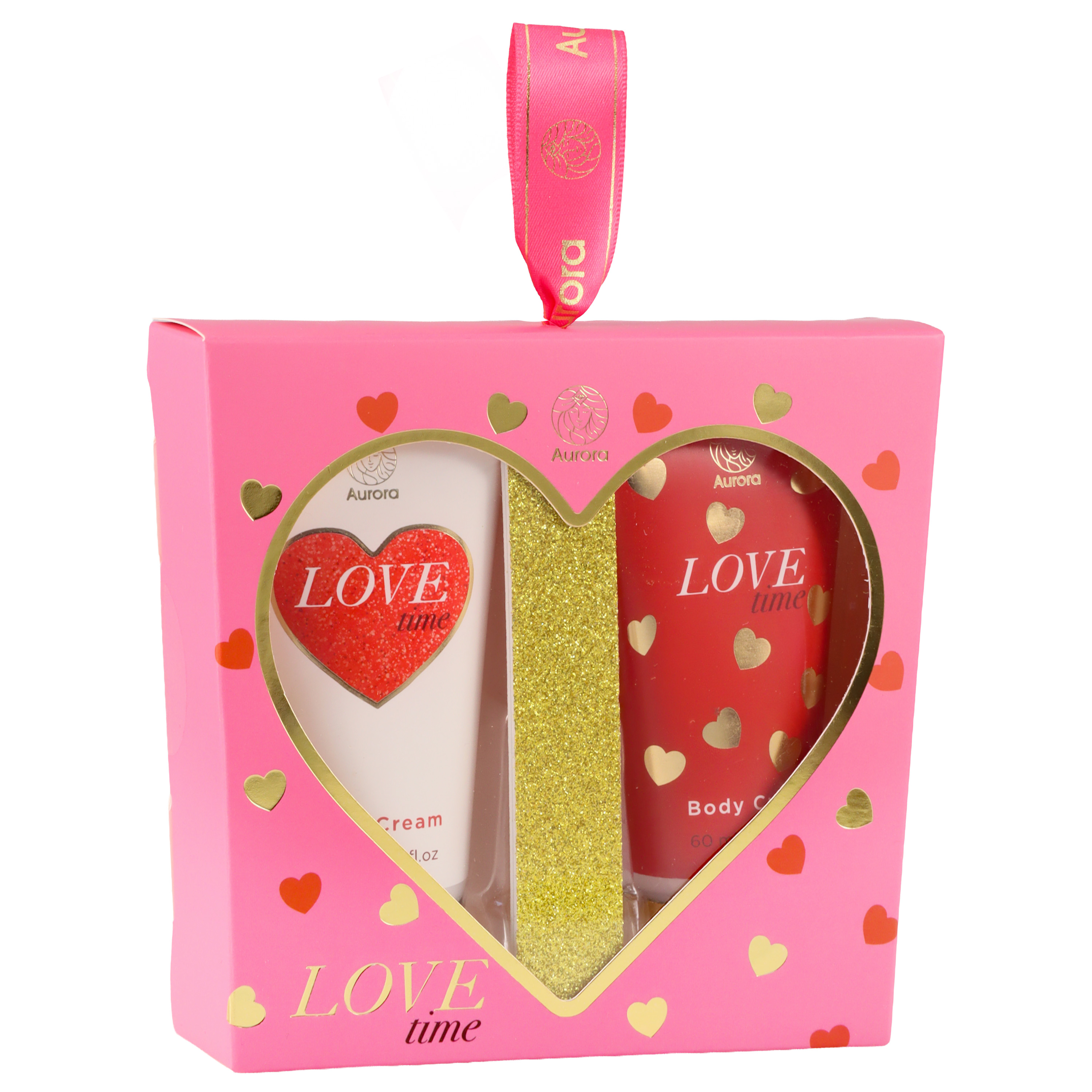 Aurora Set de produse cosmetice pentru îngrijire Love Time