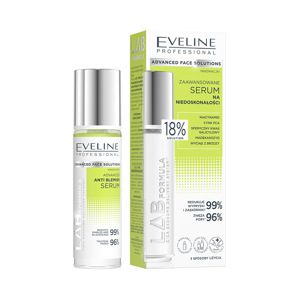 Eveline Lab Formula - Ser avansat pentru imperfecțiuni, 30 ml