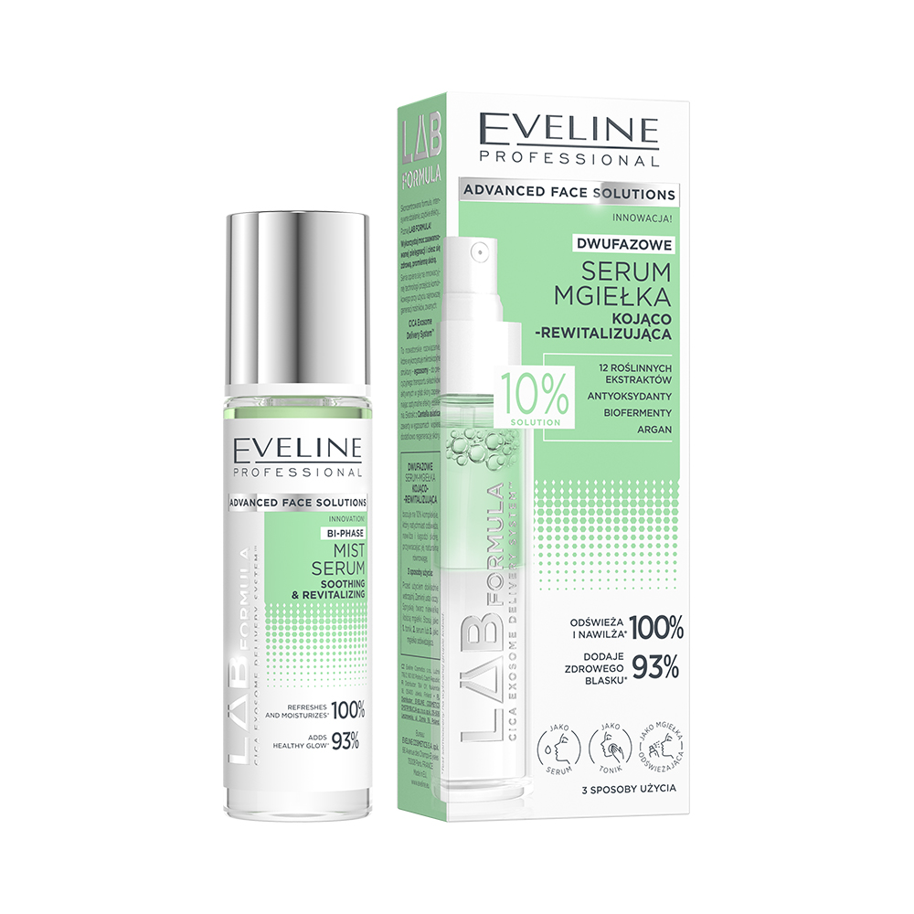 Eveline Lab Formula Ser bifazic sub formă de spray calmant și revitalizant 30 ml
