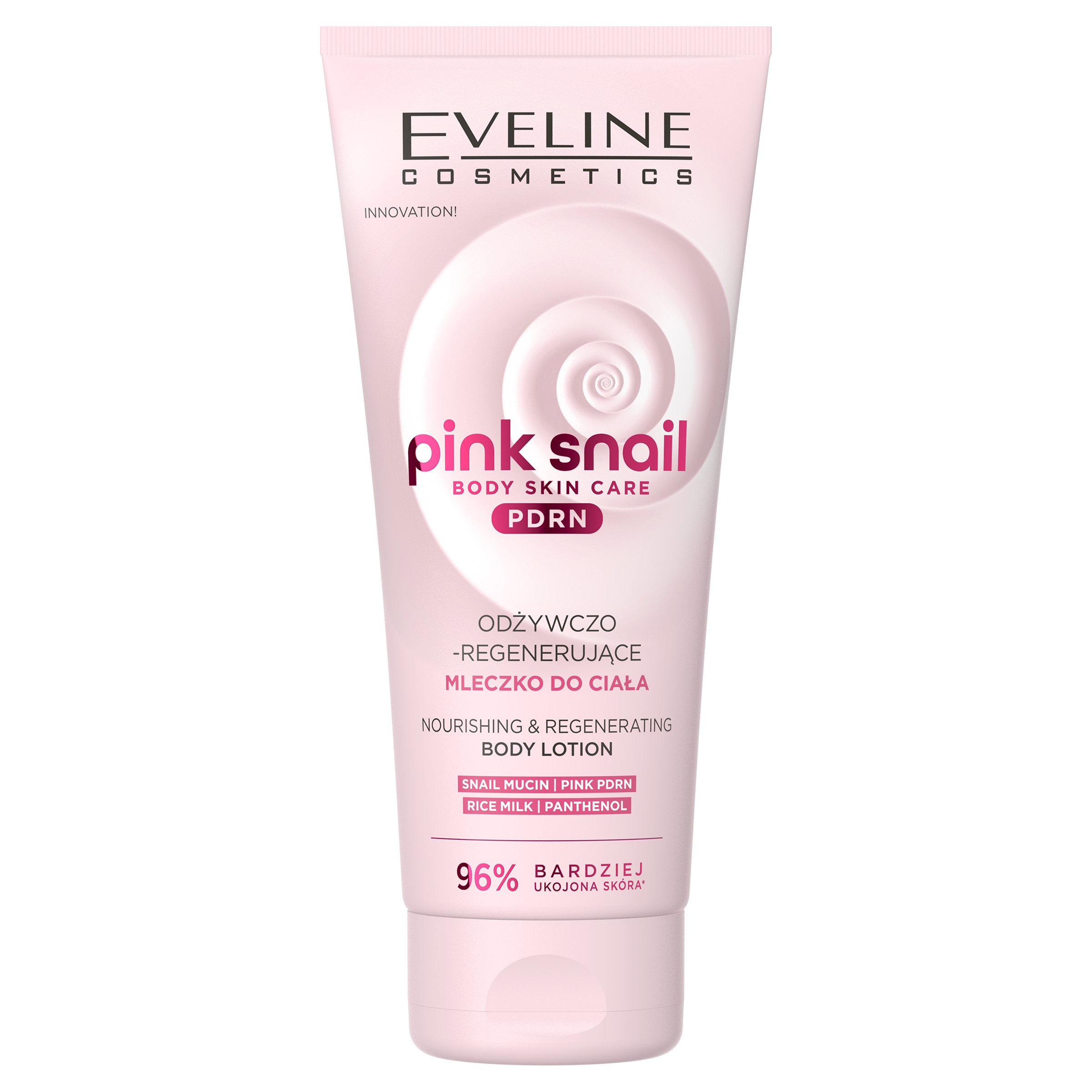 Eveline Pink Snail Lapte de corp hrănitor și regenerant 200ml