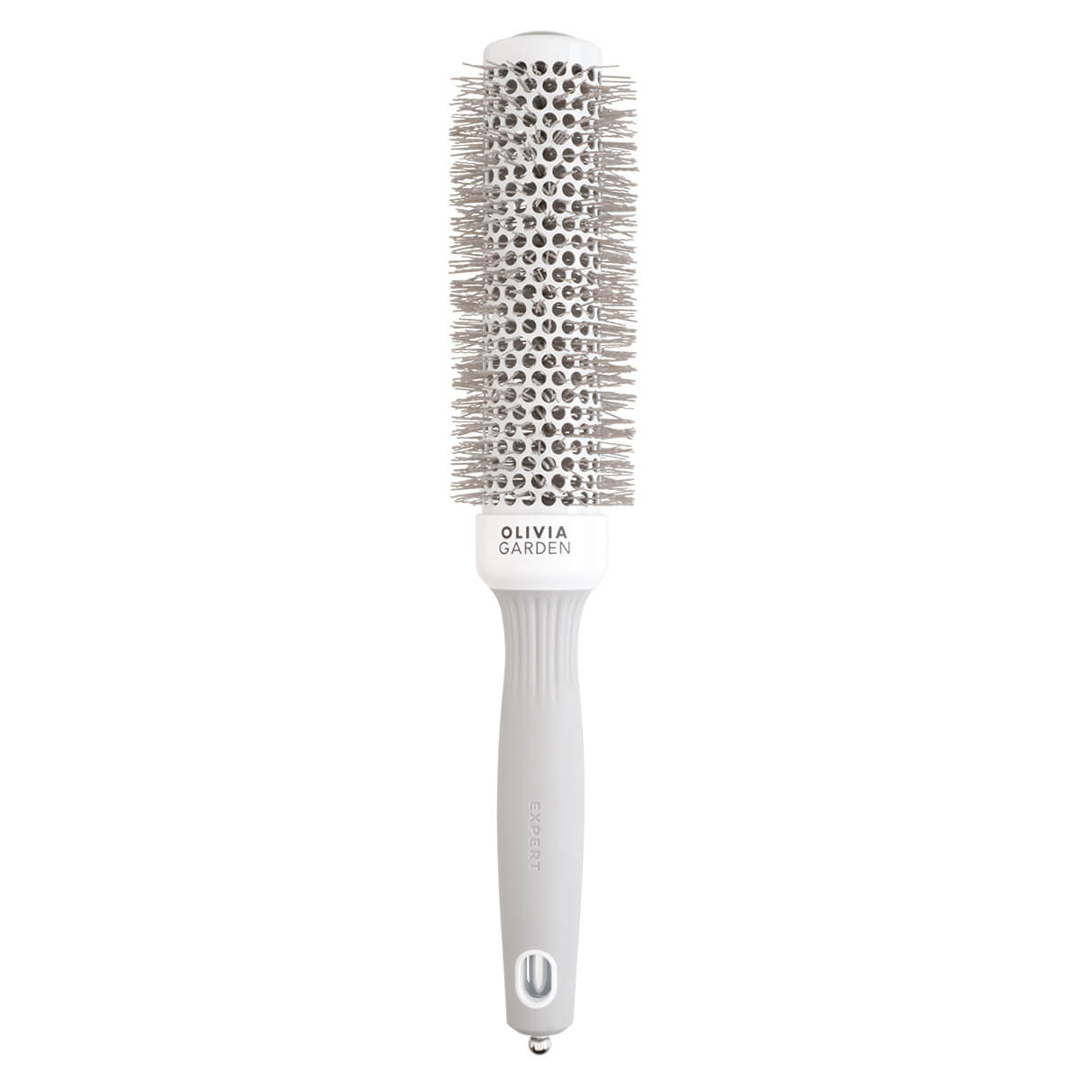 Olivia Garden Perie de păr Blowout Speed Expert 45 mm, albă și gri
