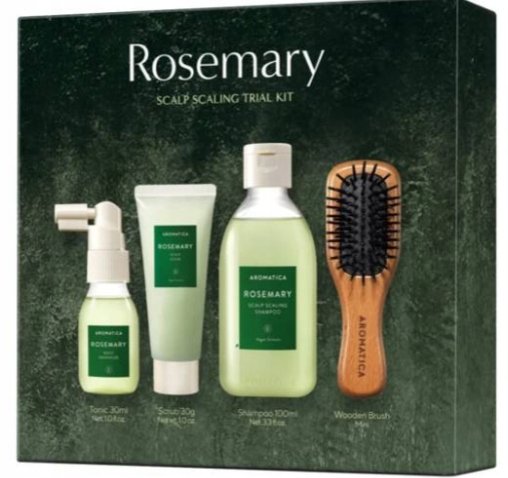 Aromatica Rosemary Scalp Scaling Trial Kit - Set de produse cosmetice pentru îngrijirea părului