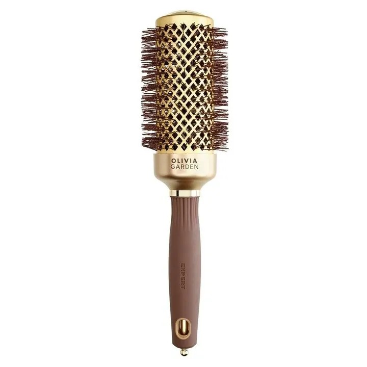 Olivia Garden Perie de păr Blowout Shine Expert 45 Gold & Brown