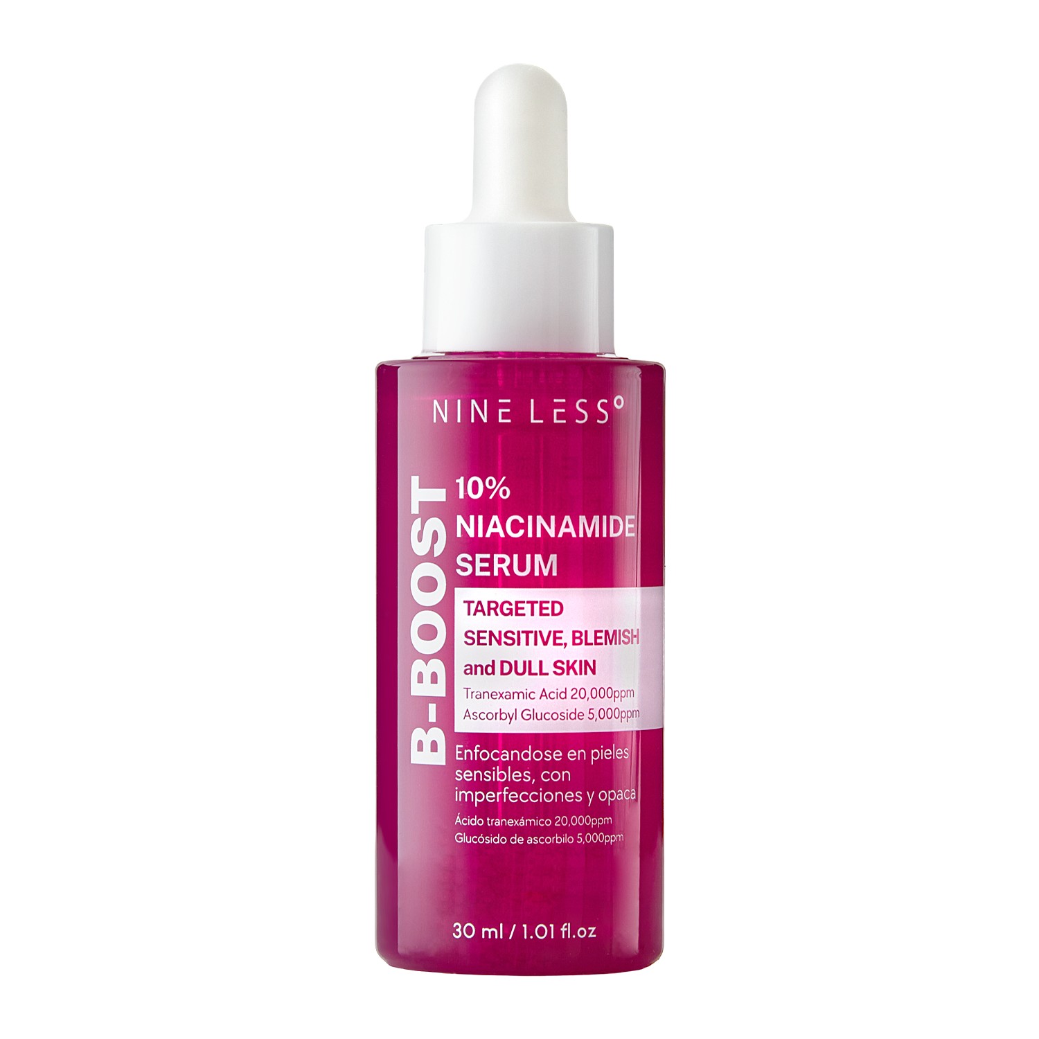 Nine Less B-Boost 10% Niacinamide - Ser facial cu niacinamidă 30 ml