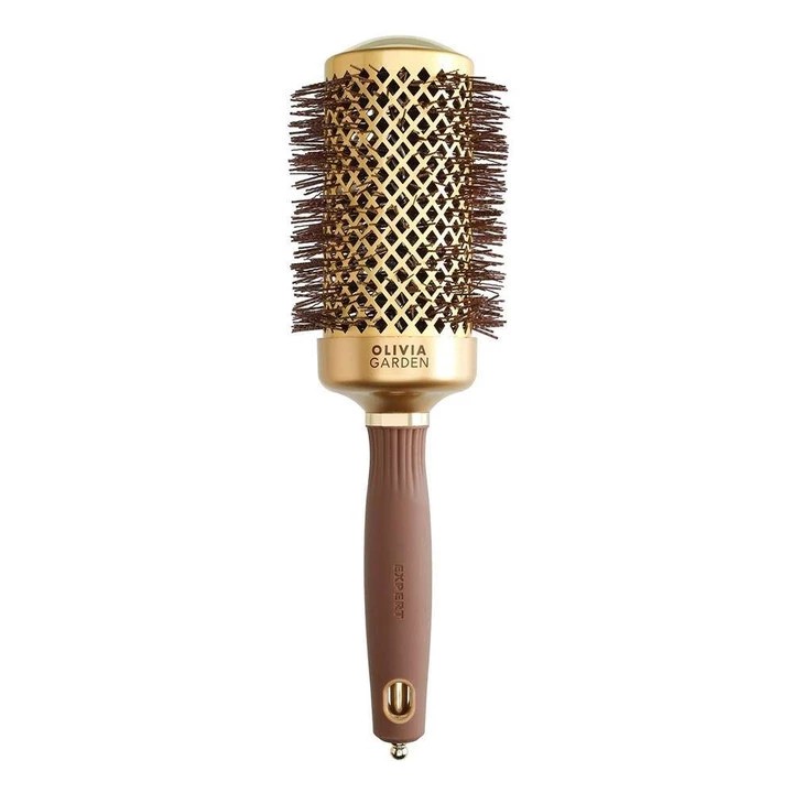 Olivia Garden Perie de păr Blowout Shine Expert 55 Gold & Brown