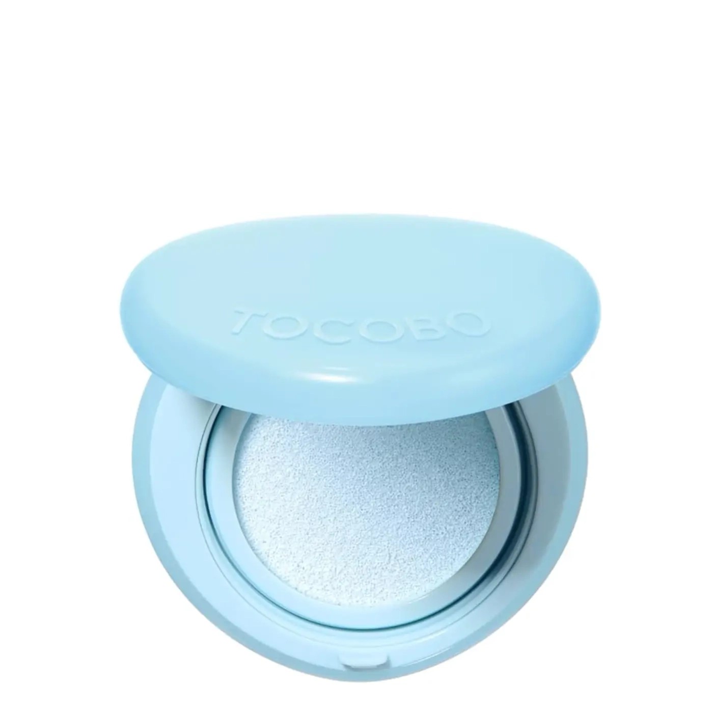 Tocobo Blur Finish Sun Cushion Cremă cu filtru solar SPF50+ PA++++ în format cushion 01 Cotton Blue 13 g
