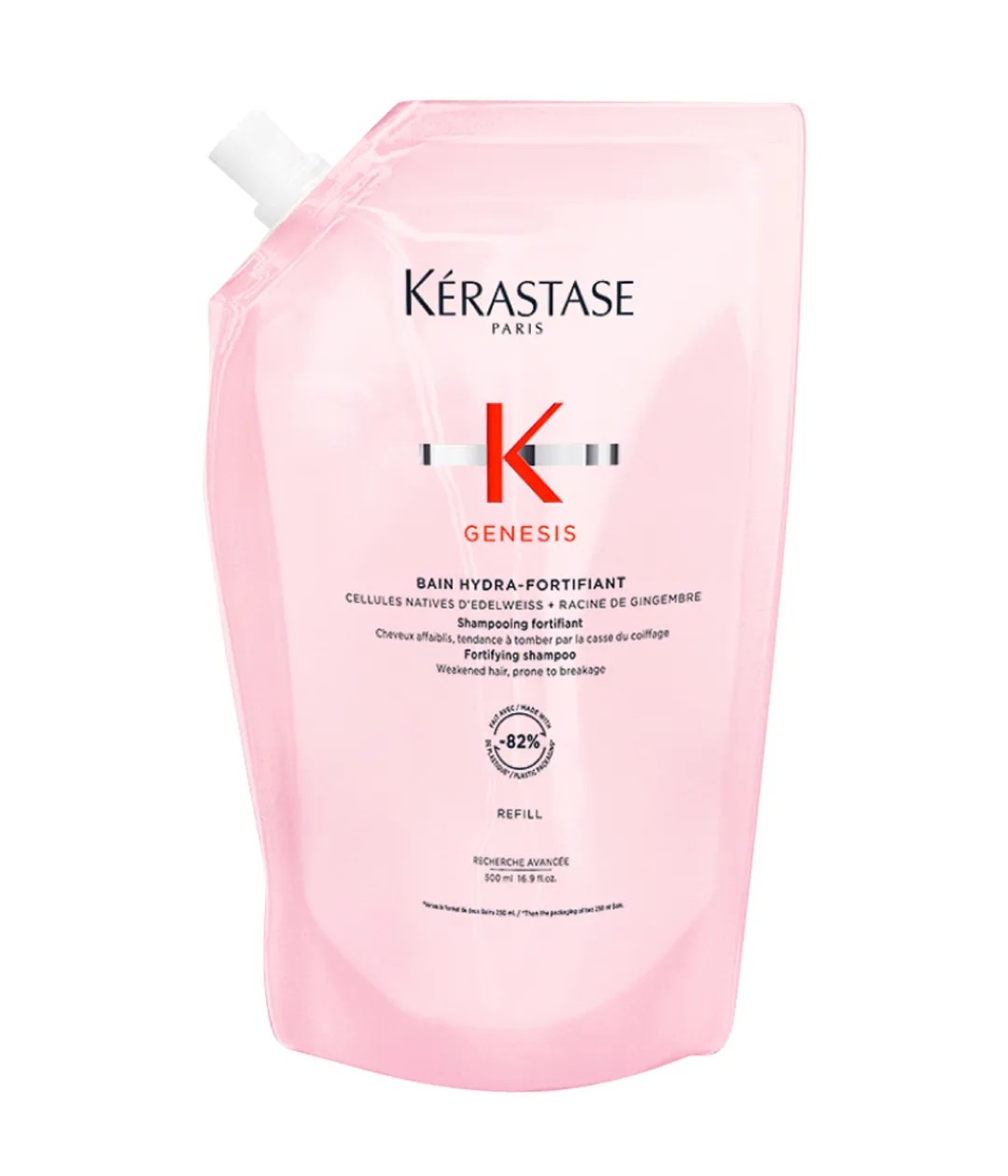 Kerastase Genesis Bain Hydra-Fortifiant Șampon fortifiant pentru părul slăbit 500 ml Reumplere