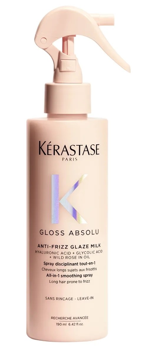 Kerastase Gloss Absolu Anti-Frizz Glaze Milk - Lapte de netezire pentru păr sub formă de spray, 190 ml