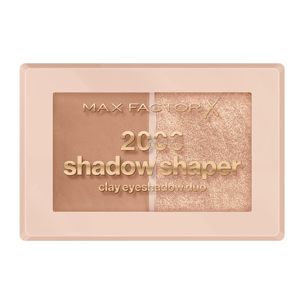 Max Factor 2000 Calorie Shadow Shaper Duo - Paletă de farduri de ochi 020 Bronze Glaze