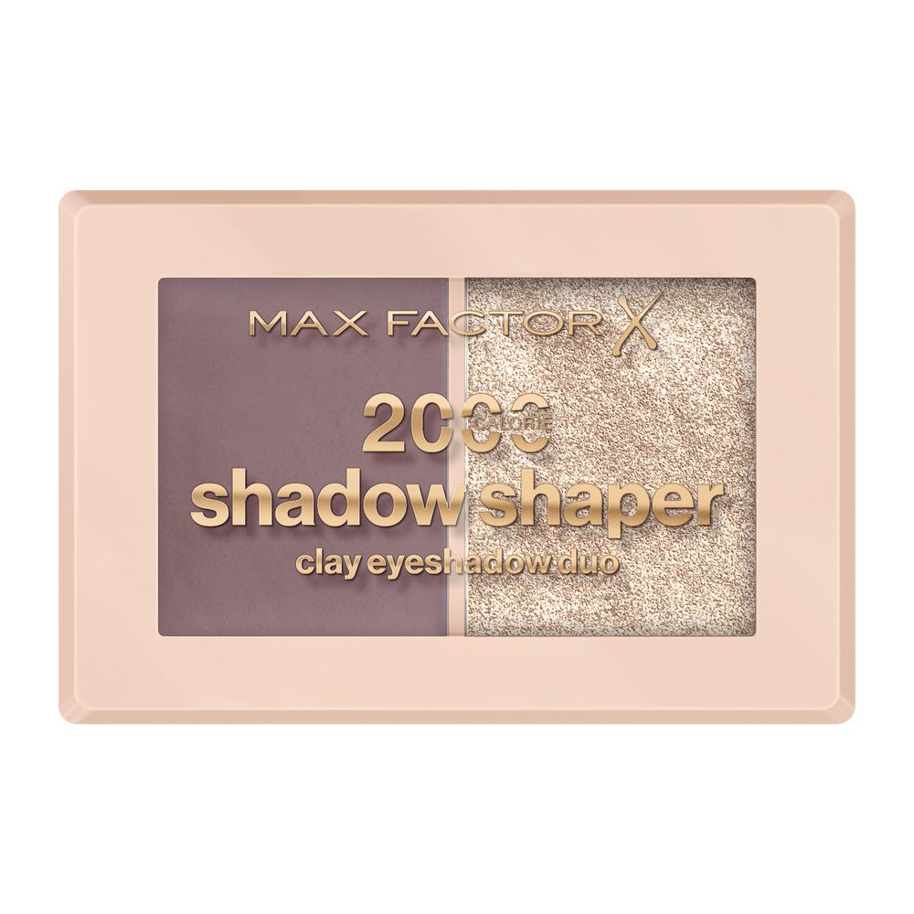 Max Factor 2000 Calorie Shadow Shaper Duo - Paletă de farduri de ochi 030 Shell Shadow