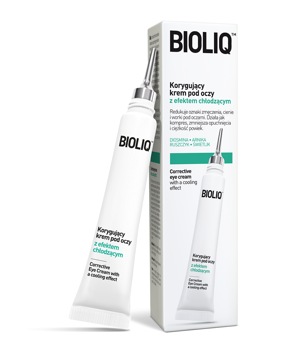Bioliq Pro Cremă corectoare pentru zona ochilor cu efect răcoritor 10 ml