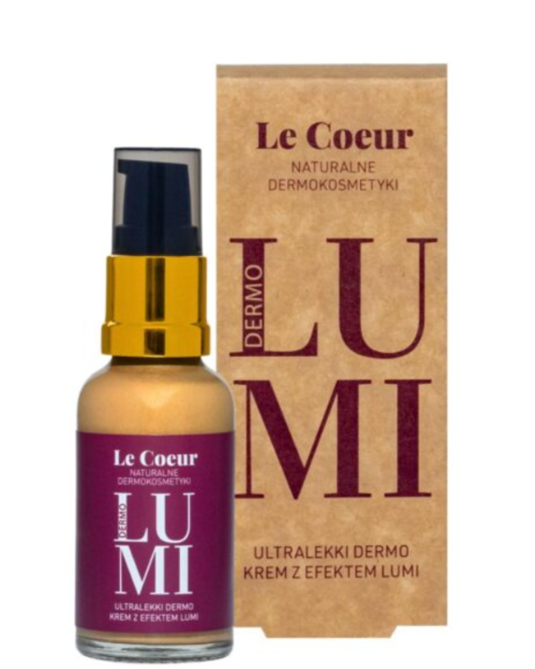 Le Coeur Dermo Lumi Cremă dermato-cosmetică ultralegă cu efect luminos 30 ml