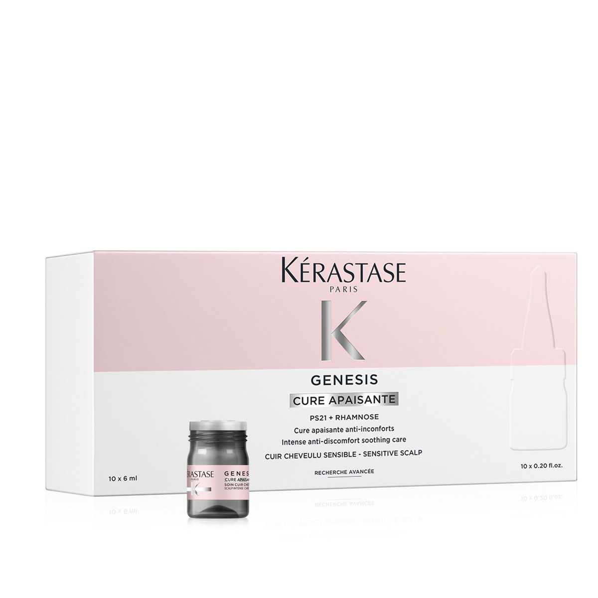 Kerastase Genesis Cure Apaisante Tratament calmant pentru scalpul sensibil 10x6 ml