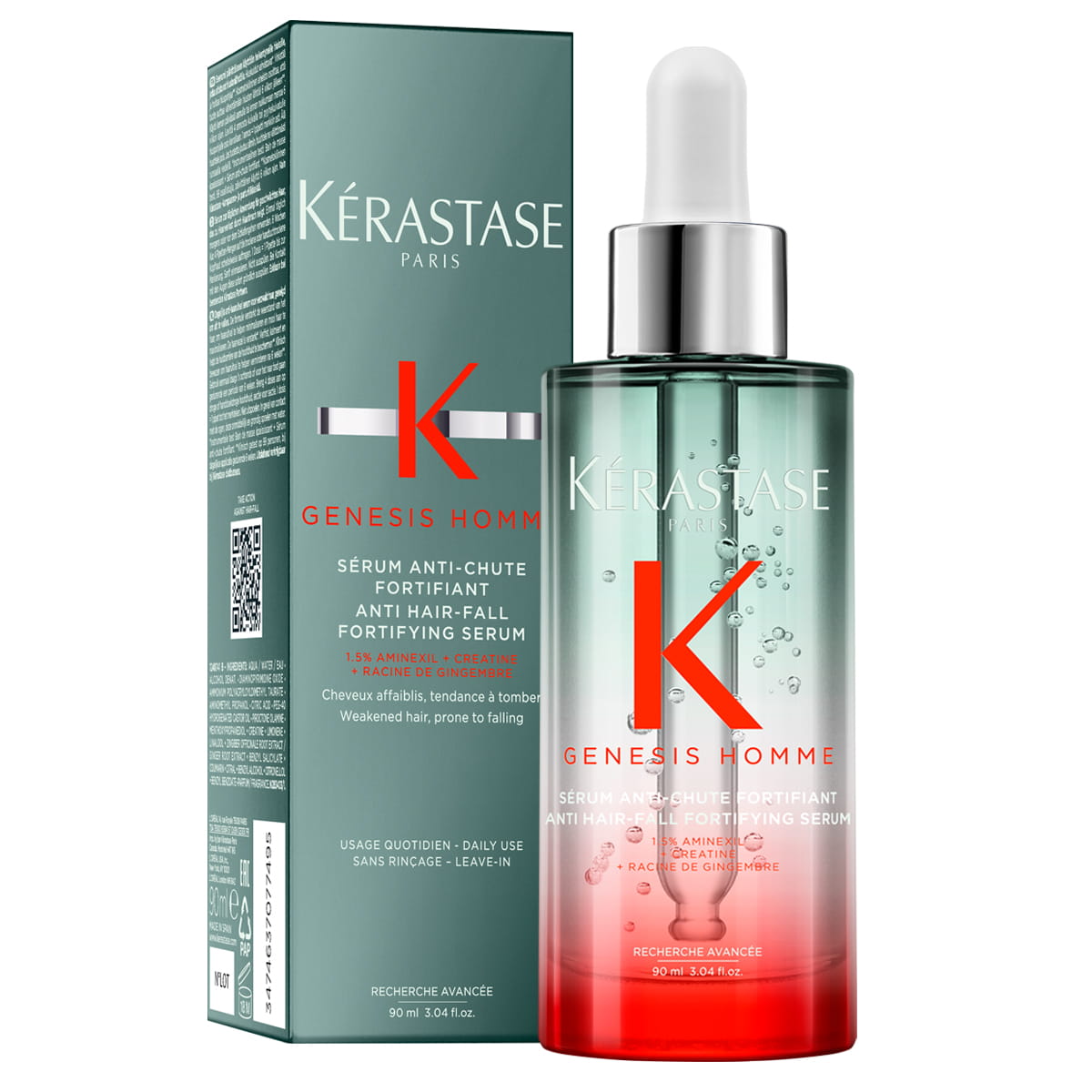 Kerastase Genesis Homme Ser fortifiant pentru părul bărbaților 90 ml