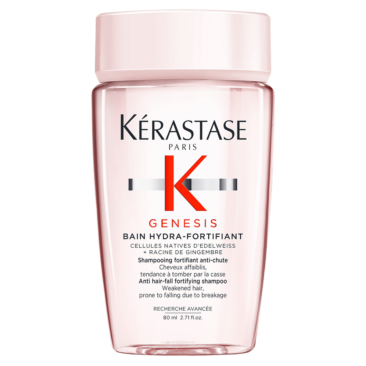Kerastase Genesis Bain Hydra-Fortifiant - Șampon fortifiant pentru părul slăbit, 80 ml