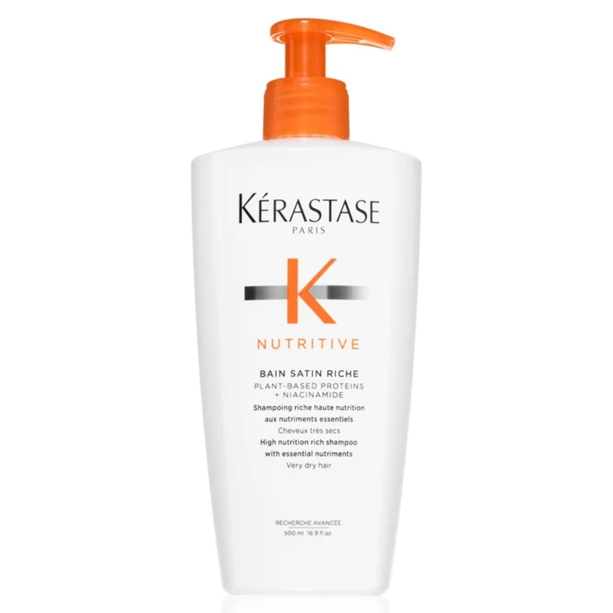 Kerastase Nutritive Bain Satin Riche Șampon intens hrănitor pentru păr uscat 500 ml