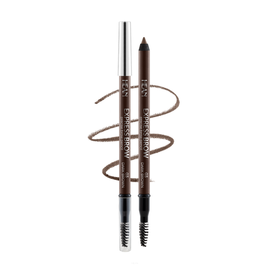 HEAN Express Brow Creion pentru sprâncene 03 Maro închis