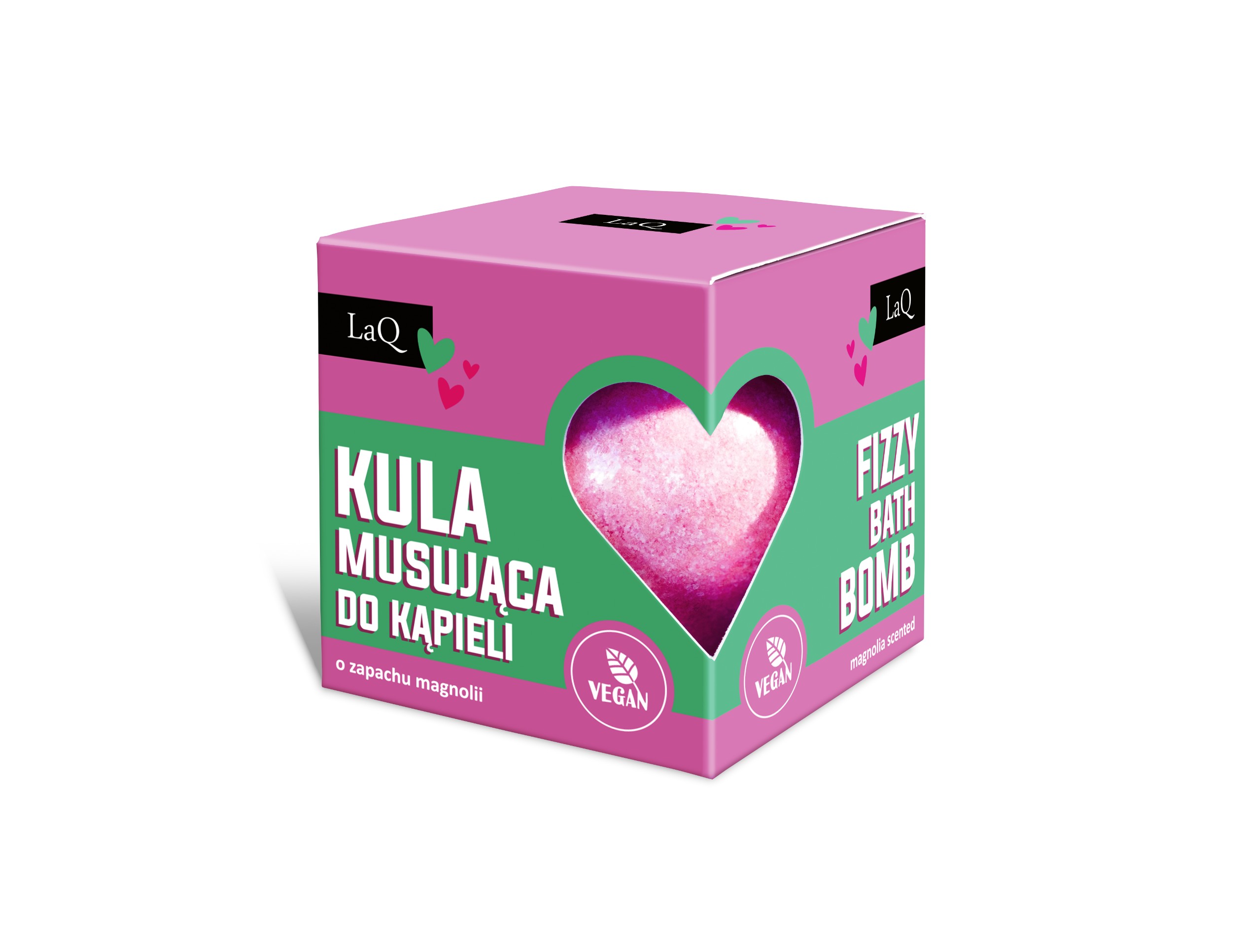 LaQ Bilă efervescentă pentru baie cu aromă de magnolie