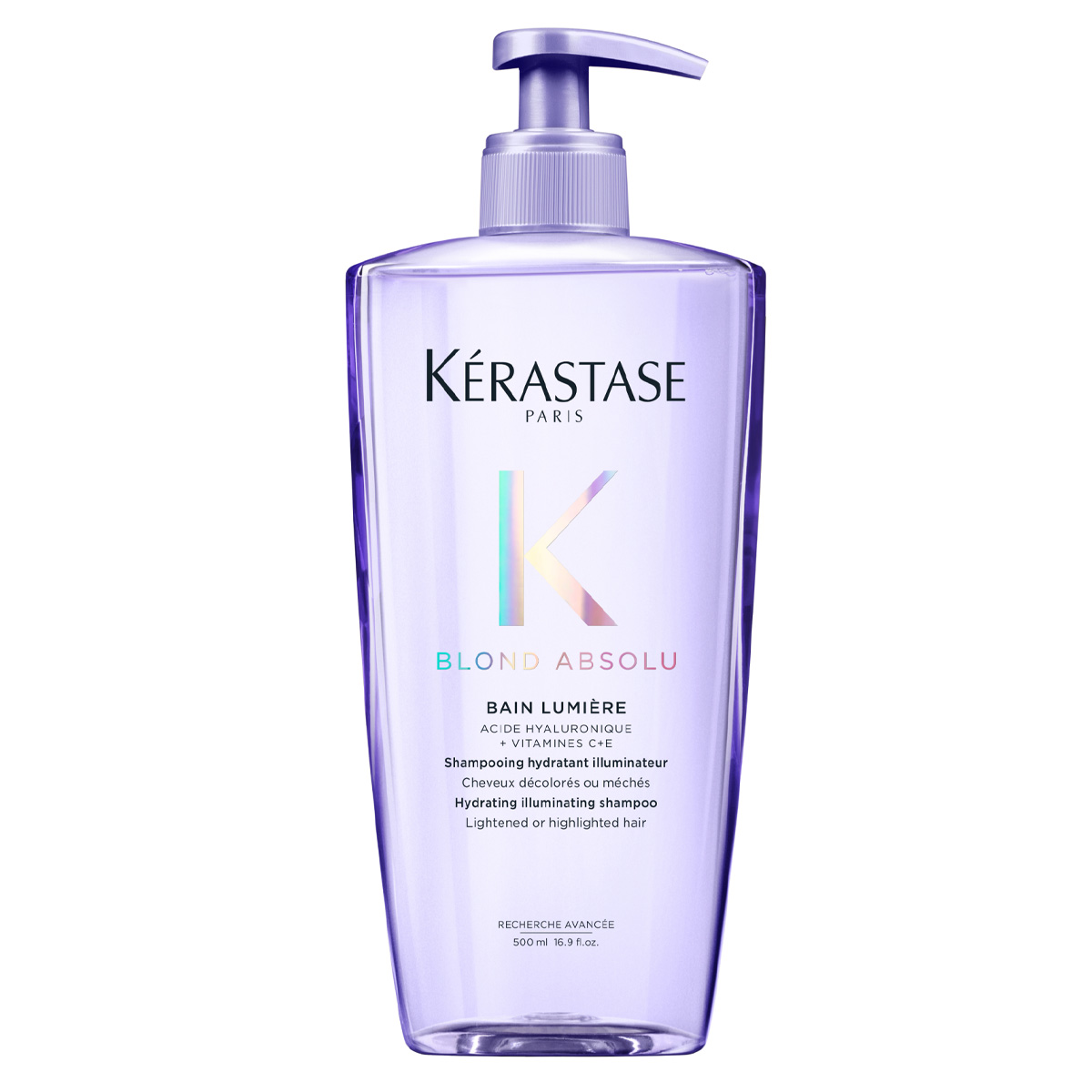 Kerastase Blond Absolu Bain Lumière Șampon hidratant și iluminator pentru părul blond 500 ml