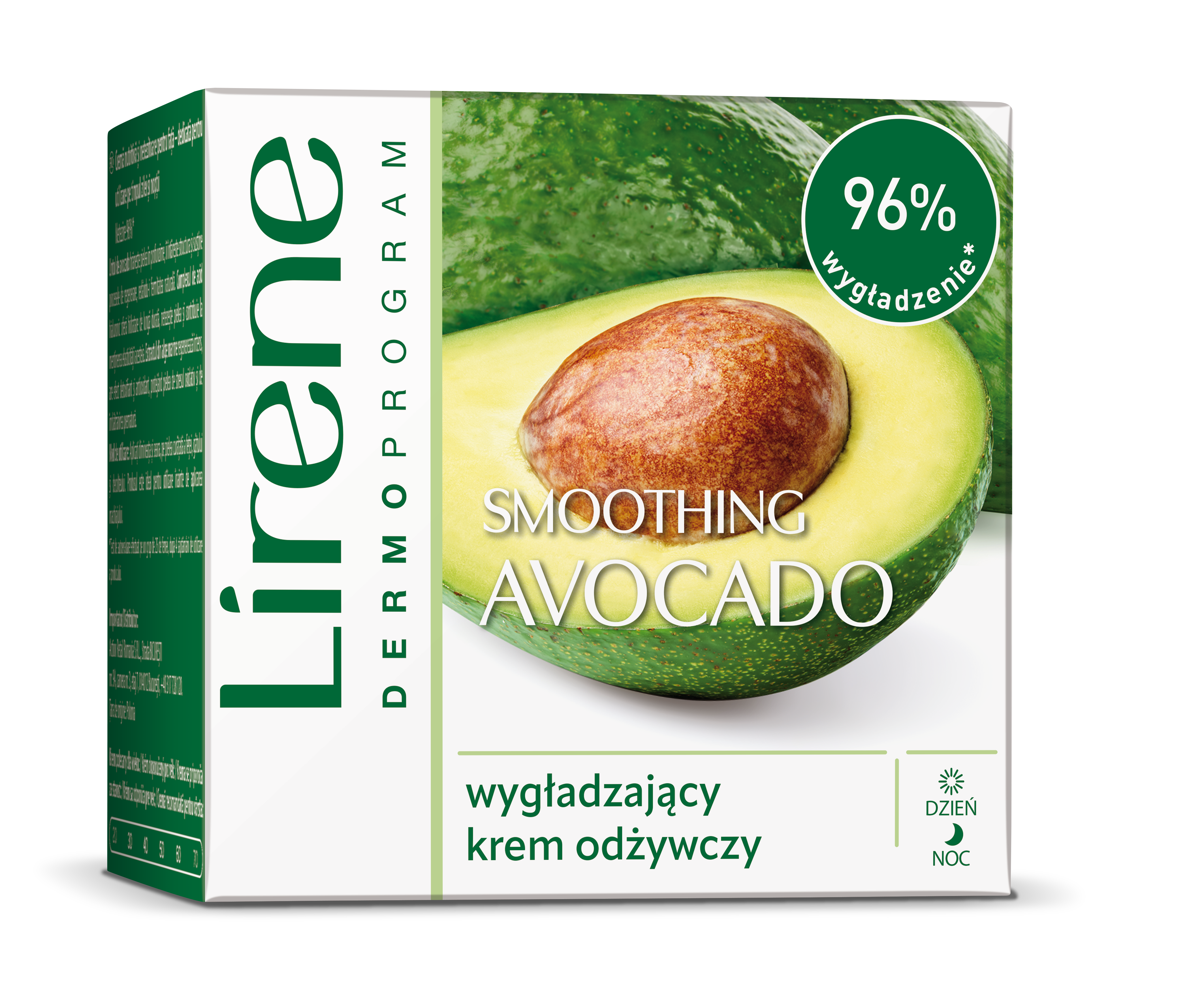 Lirene Smoothing Avocado - Cremă nutritivă și netezitoare pentru față 50 ml