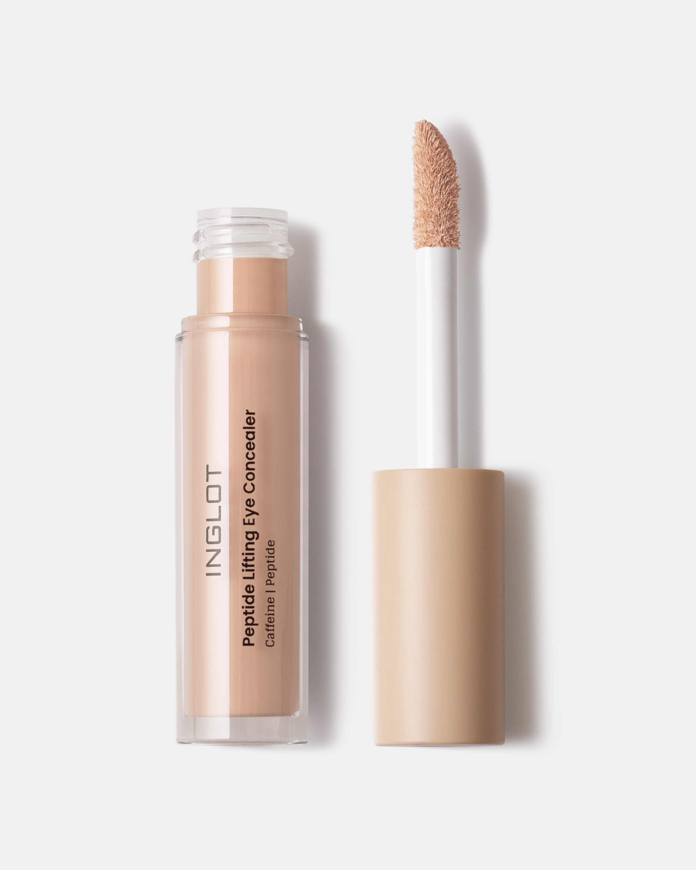 Inglot Corector liftingant pentru ochi cu peptide 203 Soft Beige