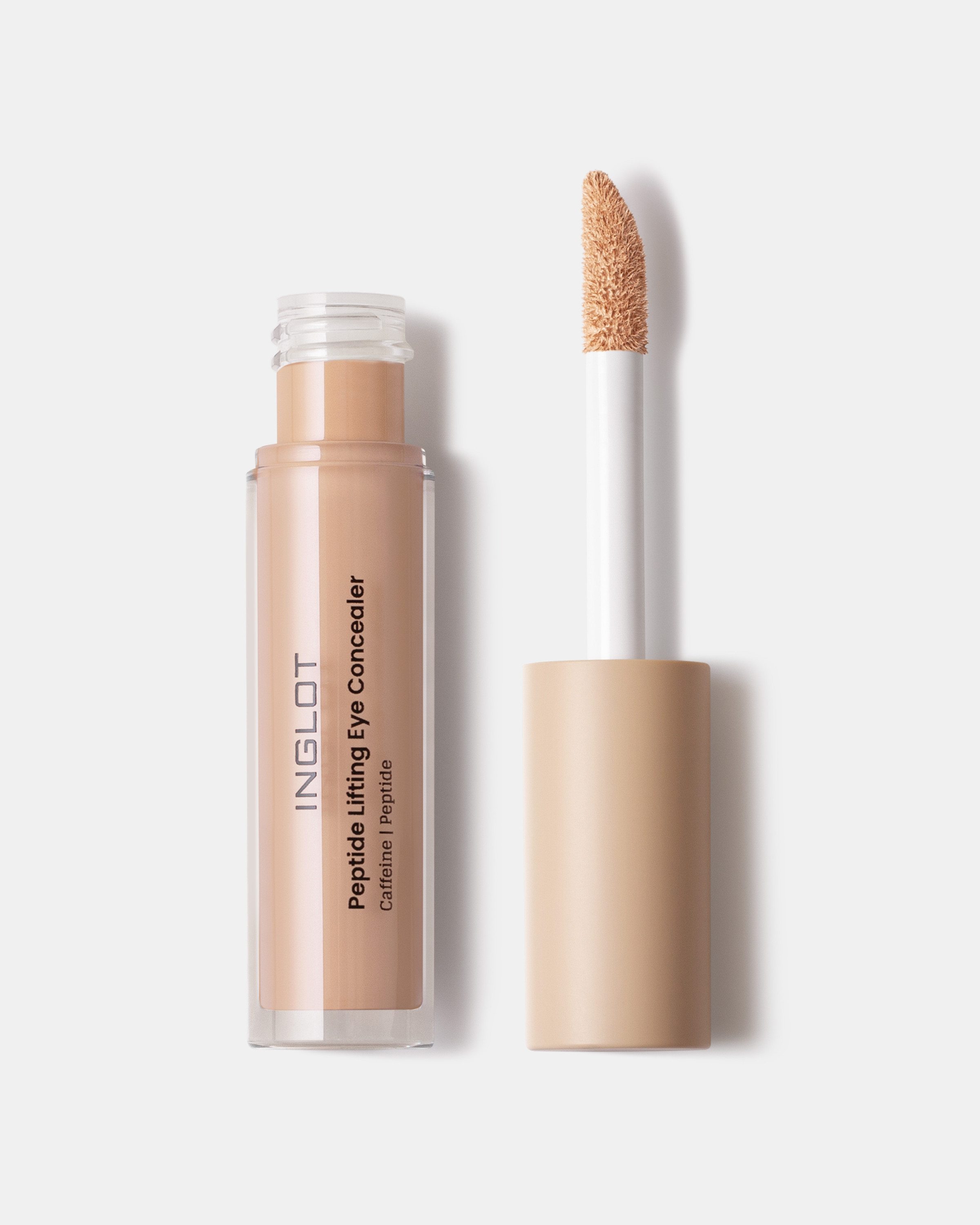 Inglot Corector liftingant pentru zona ochilor cu peptide 205 Neutral Beige