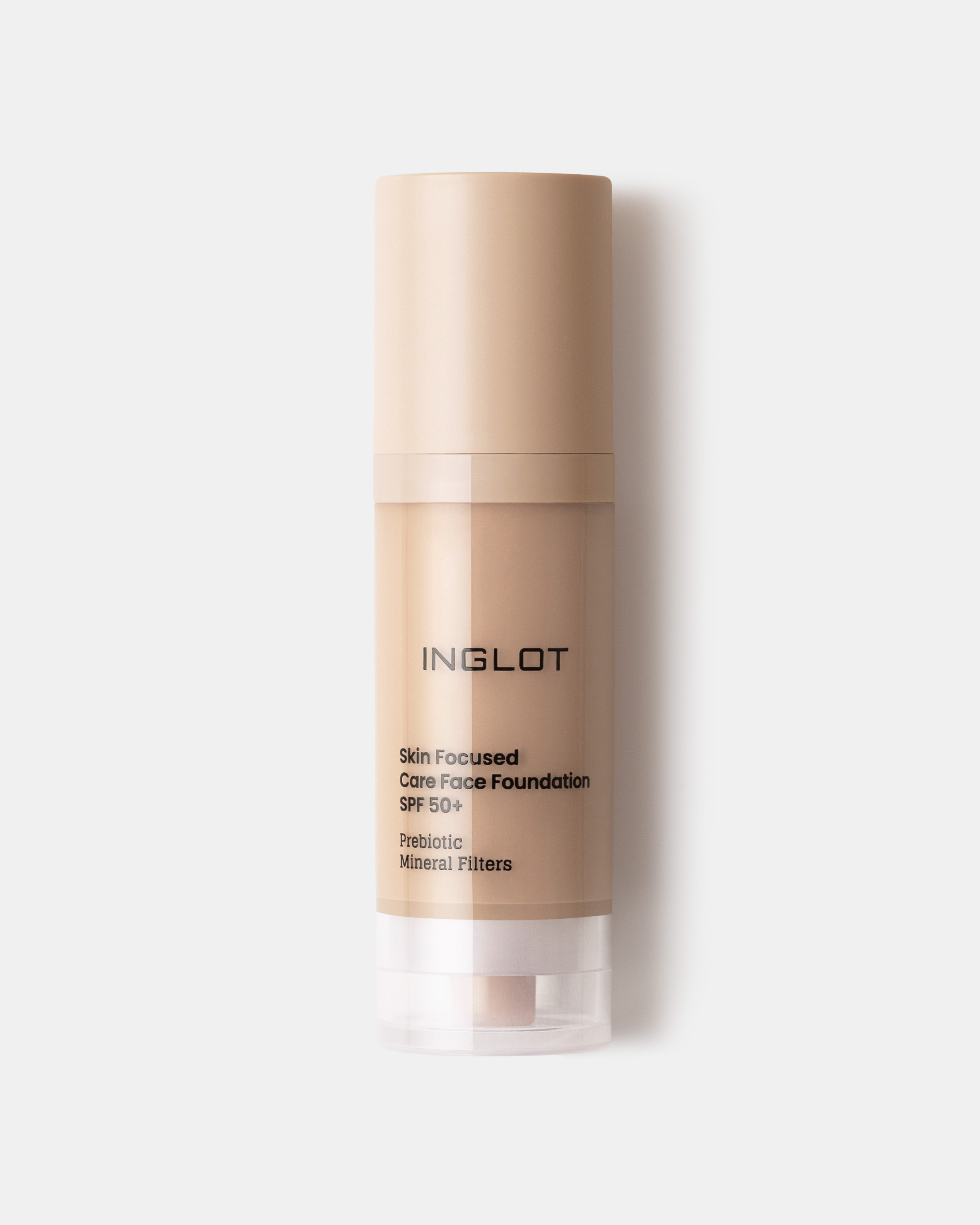 Inglot Fond de ten hidratant cu filtru SPF50+ 306 Medium Beige