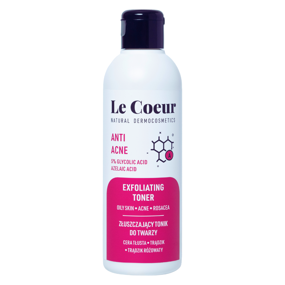 Le Coeur Anti Acne Tonic exfoliant pentru față 200 ml