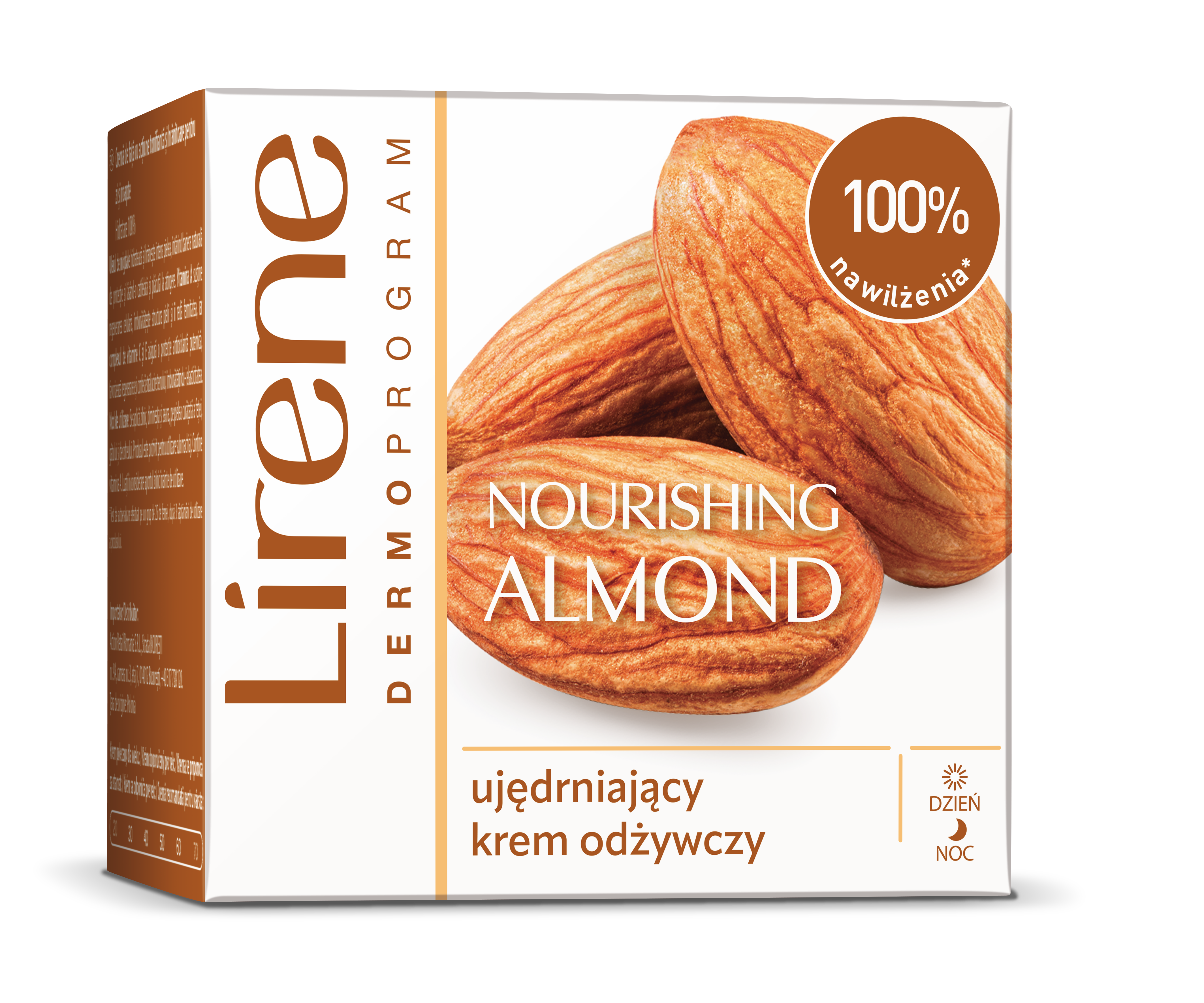 Lirene Nourishing Almond - Cremă nutritivă și tonifiantă pentru față 50 ml