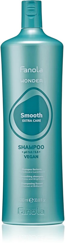 Fanola Wonder Smooth Extra Care Șampon pentru netezirea părului 1000 ml