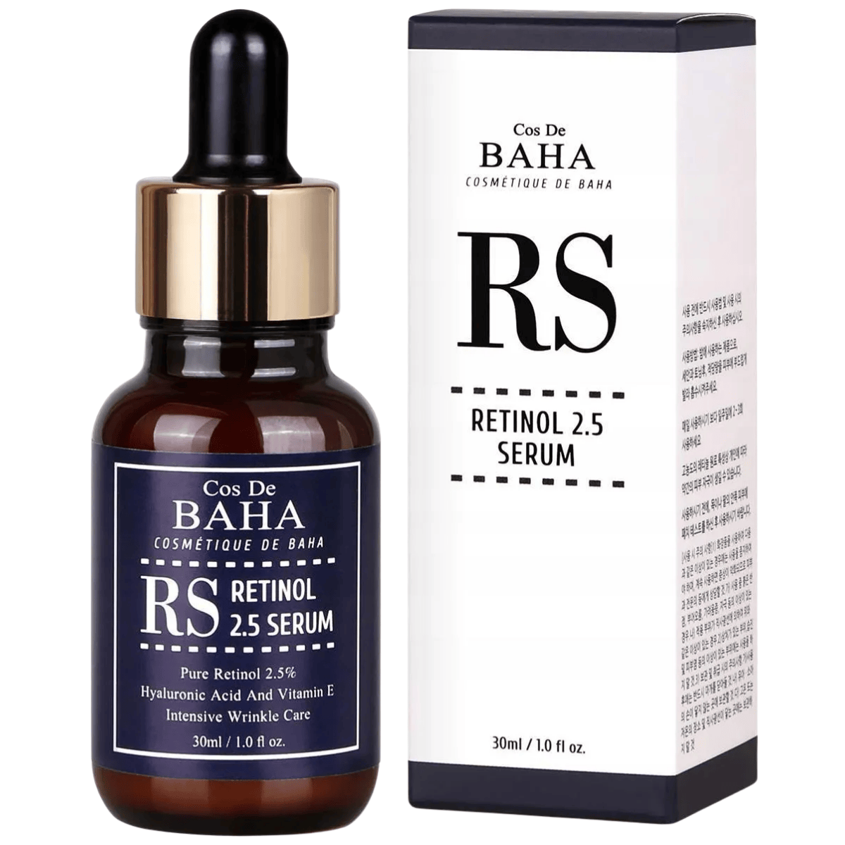 Cos De BAHA RS Ser pentru față cu retinol 2,5% 30 ml