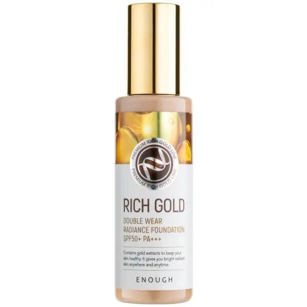 Enough Rich Gold Fond de ten iluminator cu filtru SPF50+ PA+++ 21