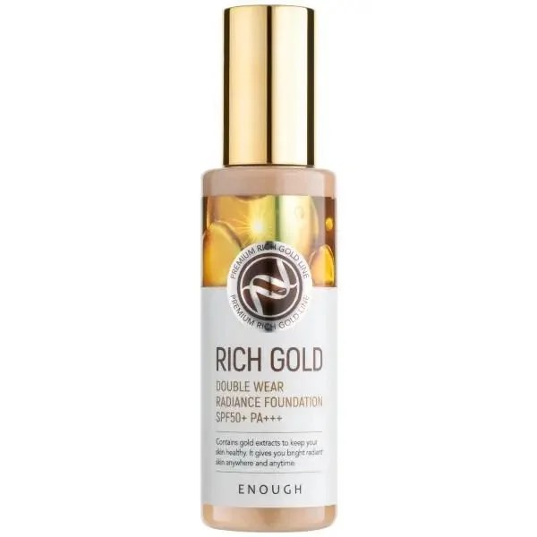 Enough Rich Gold Fond de ten iluminator cu filtru SPF50+ PA+++ 23