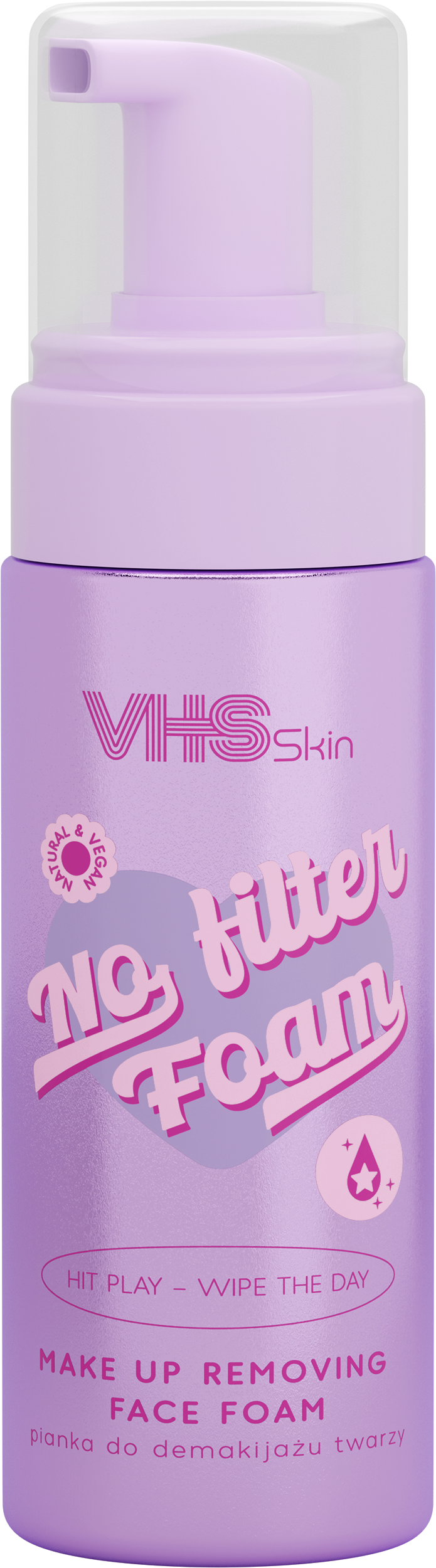 VHS Skin No Filter Foam - Spumă demachiantă pentru față 150 ml