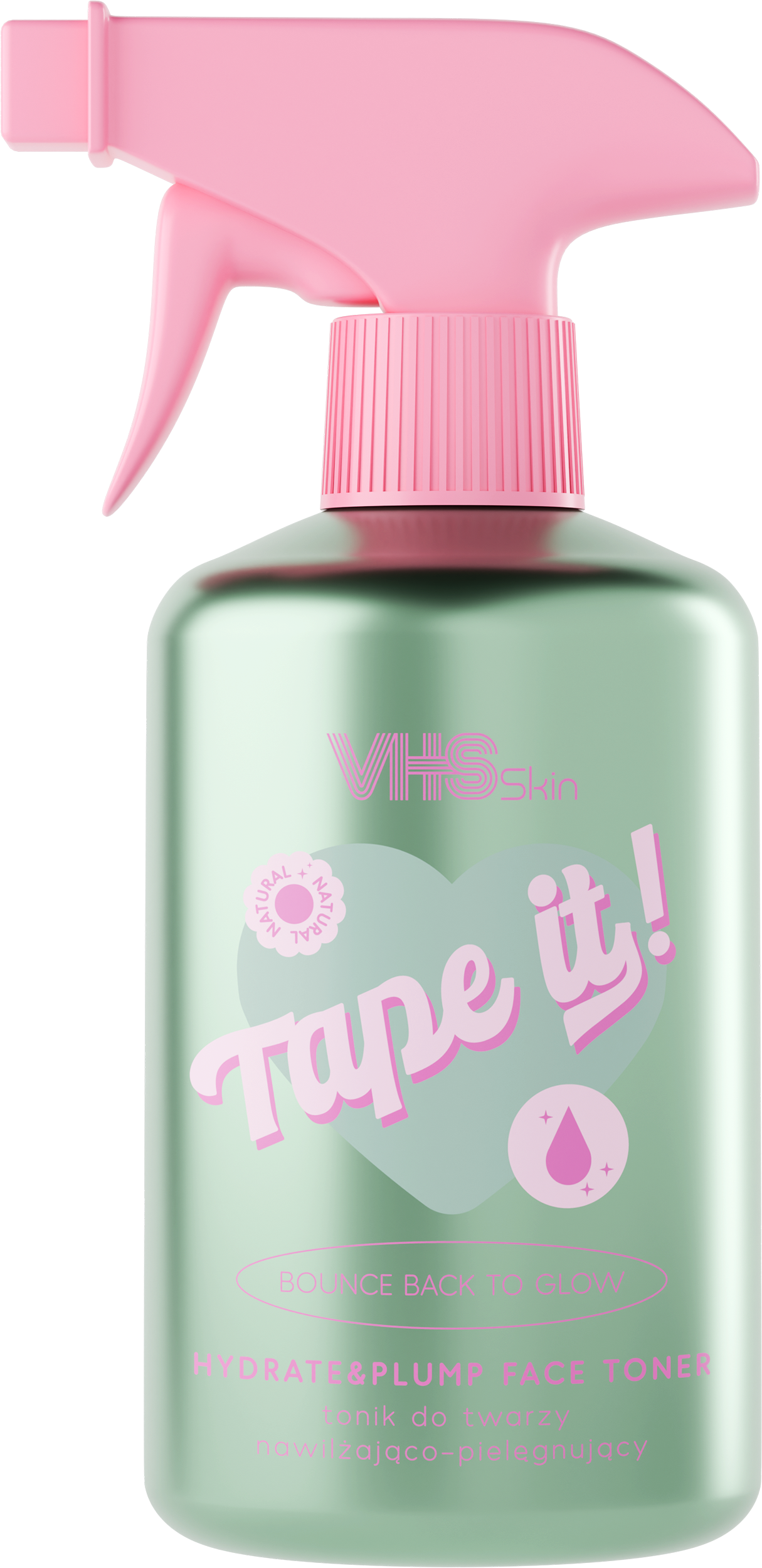 VHS Skin Tape It! Hydrate & Plump - Tonifiant hidratant și hrănitor pentru față, 300 ml