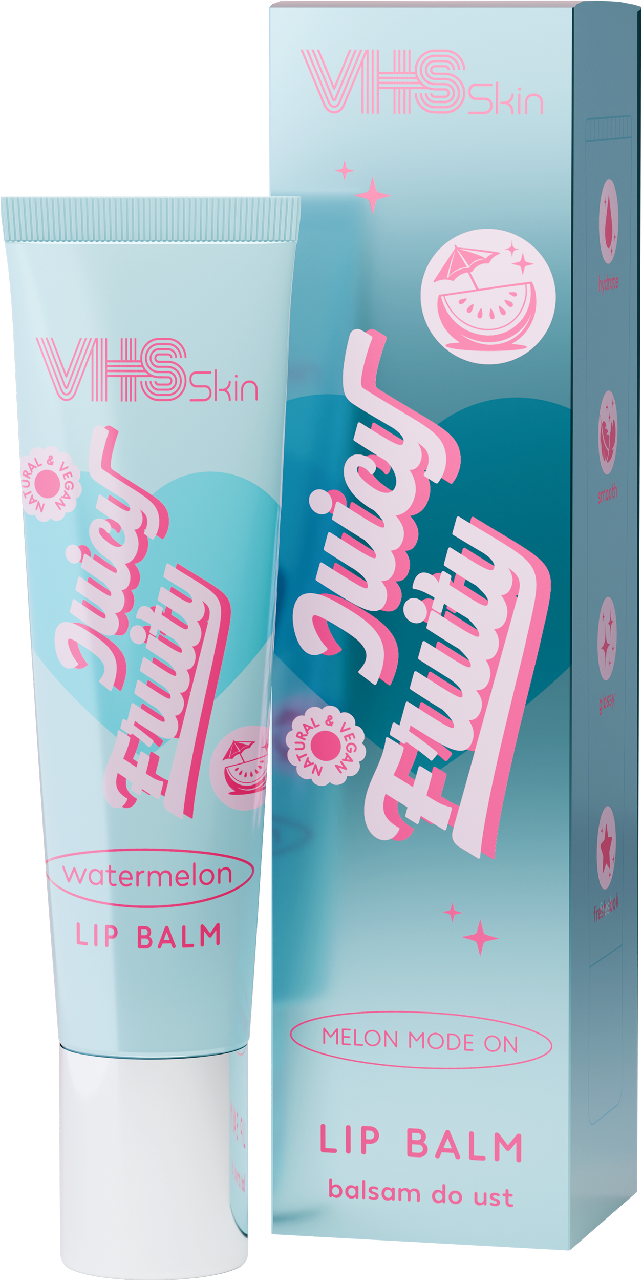 VHS Skin Juicy Fruity Balsam pentru buze Watermelon 10 ml