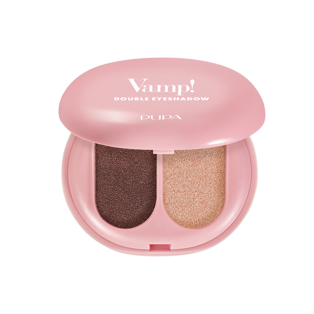 PUPA Milano Vamp! Double Eyeshadow Farduri de ochi 004 Bronze Amber