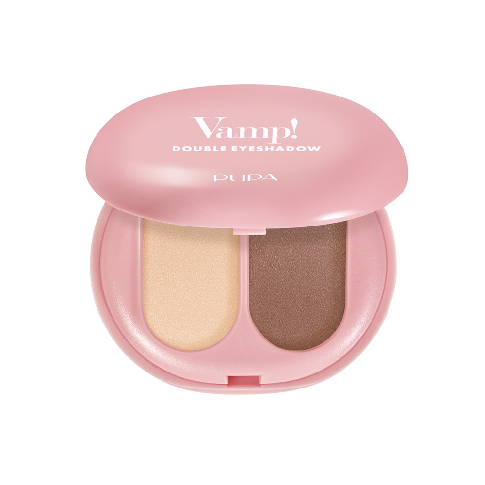 PUPA Milano Vamp! Double Eyeshadow Farduri de pleoape 005 Milk Chocolate