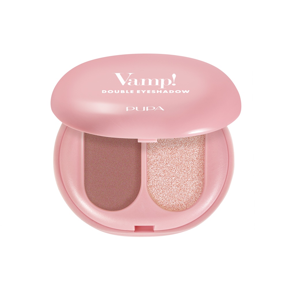 PUPA Milano Vamp! Double Eyeshadow Farduri de pleoape 006 Rose Perlage